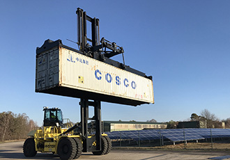 Progress for electric container handlers